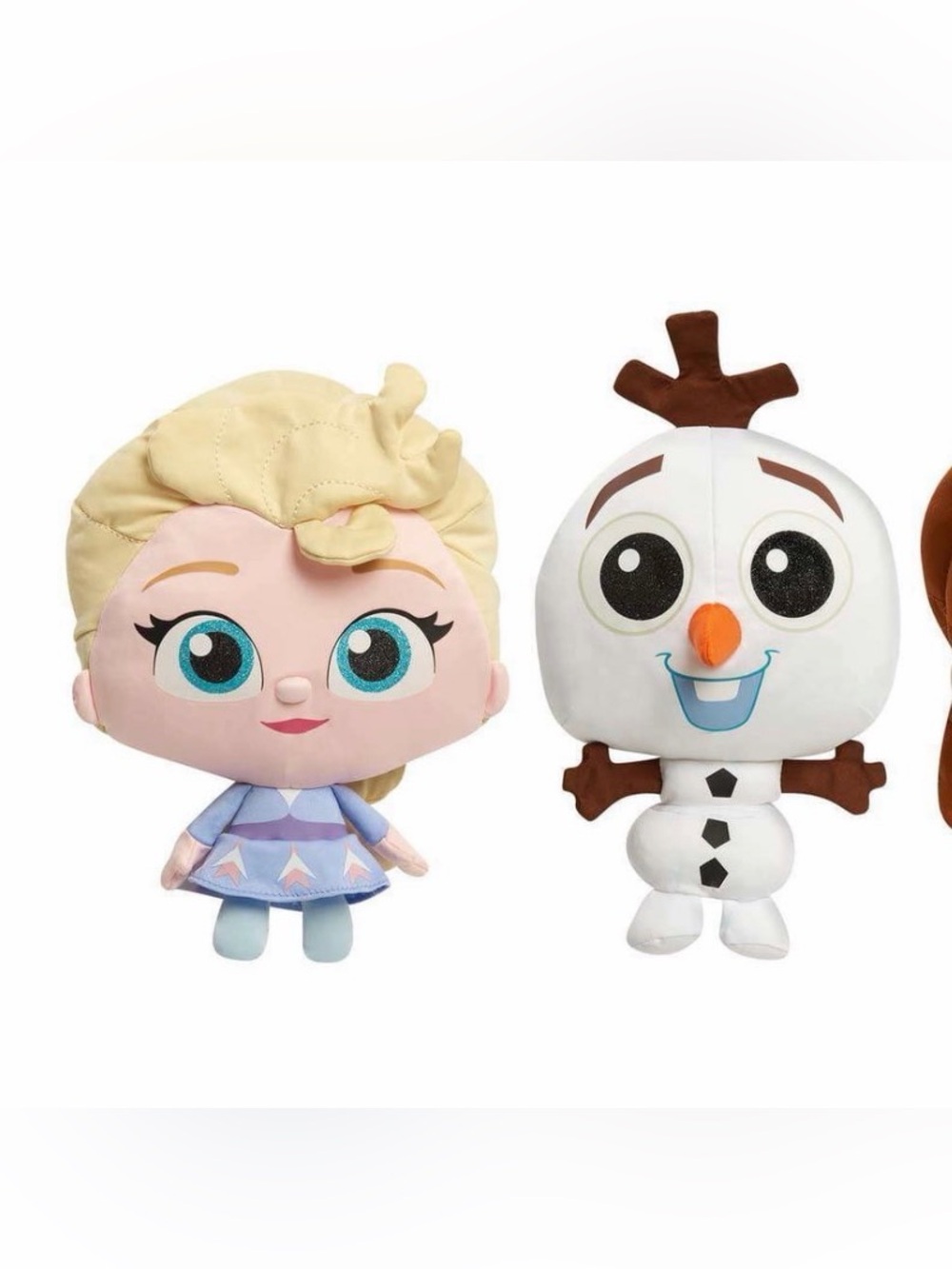 Disney Doorables Puffables Plush Mystery Frozen Set of 2 ft. Olaf and Elsa